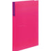 King Jim Clear File Tuffle (transparente) rosa A4 20 bolsos 8152T Hin