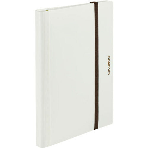 King Jim Clear File A4 Bifold Compaq White 5894H White
