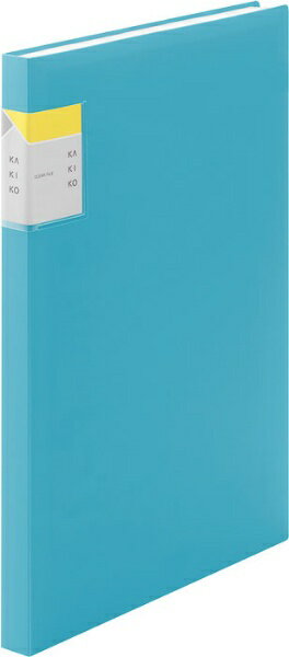 King Jim Clear File Kakiko A4 Vertical 40P Light Blue 8632W Miss