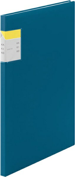 King Jim Clear File Kakiko A4 Vertical 20P Navy 8632 Navy