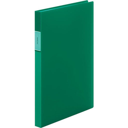 KING JIM FV166TW Mito [Favoriten, transparenter Ordner (transparent), A4, 40 Taschen, grün]