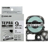 Tepra tape white/black