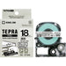 King Jim Tape Cartridge Tepla PRO Cleanly Peelable Label 18mm Transparent ST18KE