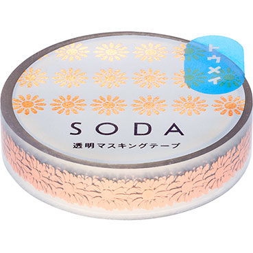キングジム_SODAソーダ幅10ｍｍ_マーガレット CMTH10-006 /4971660060153（3セット）