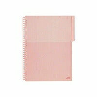 King Jim Half Pocket Color Base 103HP A4S 30 Huller Rød