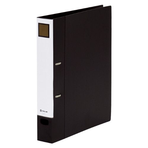 King Jim D-Ring-Ordner abnehmbar A4S 697 schwarz