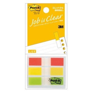 3M Japan Post-it Job Compatto Trasparente Intestazione 683-C2