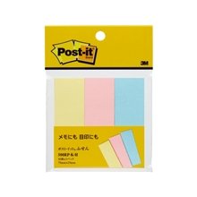 Post-it papier recyclé couleur standard 500RP (type crochet) pense-bête 500RP-K-H