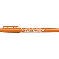 Zebra Permanent Marker Mackie Care Extra Fin Refill Type Orange
