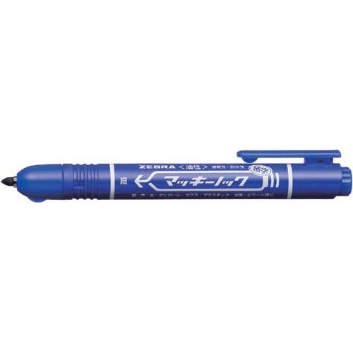 Zebra Permanent Marker Mackinnock Fine Point Blauw