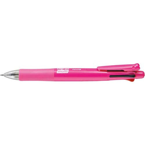 Zebra Penna Multifunzione Clip-on Multi F 4+S P-B4SA1-CUP Cutie Rosa
