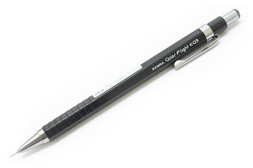 Zebra Mechanical Pencil Color Flight 0.3 MAS53-BK Black