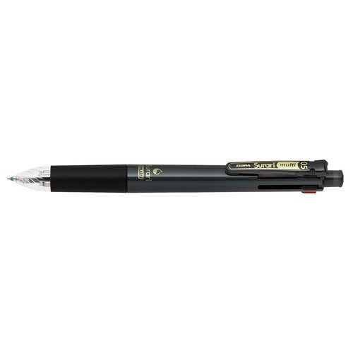 Penna a sfera ZEBRA Slurry Multi 4 colori 0,5 + Sharp Black B4SAS11-BK 1 pezzo