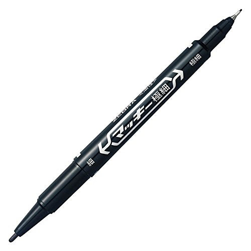 Zebra Permanent Marker Mackie Extra Fine P-MO-120-MC-BK Sort