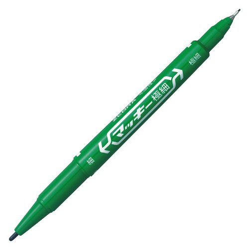 Zebra Marqueur permanent Mackie Extra Fine P-MO-120-MC-G Vert