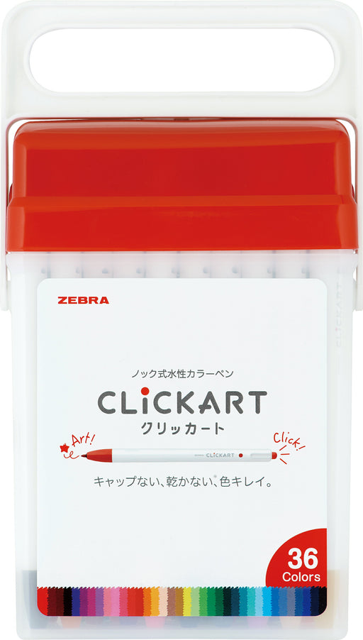Clickart 36 farver WYSS22-36C-N Zebra 4901681384518