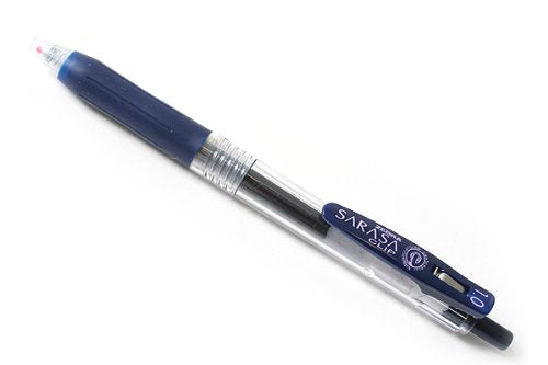 Klip Zebra Sarasa 1.0mm Biru Hitam 1 keping