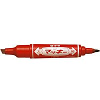 Zebra Permanentmarker High Mackie Red