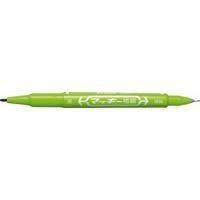 Zebra Marqueur Permanent Mackie Extra Fin Vert Clair