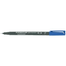 Staedtler Lumocolor Pen (à base d'huile) F Bleu
