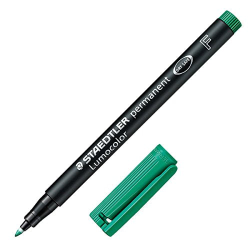 Staedtler Lumocolor Pen (à base d'huile) F Vert