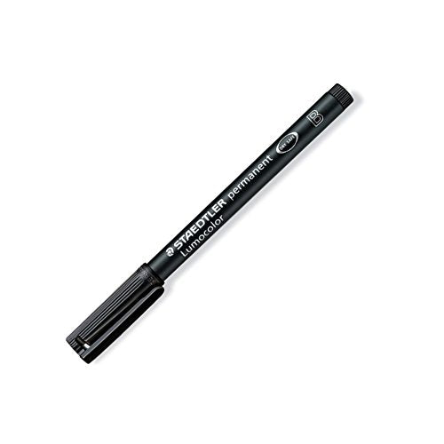 Pen Staedtler Lumocolor (Berasaskan minyak) B Hitam