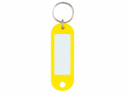 Nafu-200Y KOKUYO Type sleutelhanger naamplaatje voor enkelzijdige weergave Geel NAFU-200Y KOKUYO NAFU-200Y 4901480422435