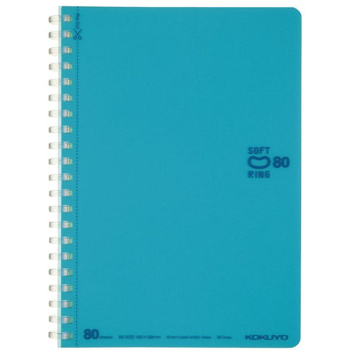 KOKUYO KOKUYO Su-SV348BT-LB [Soft Ring Dot B Ruled 80 Sheets B6 Blank]