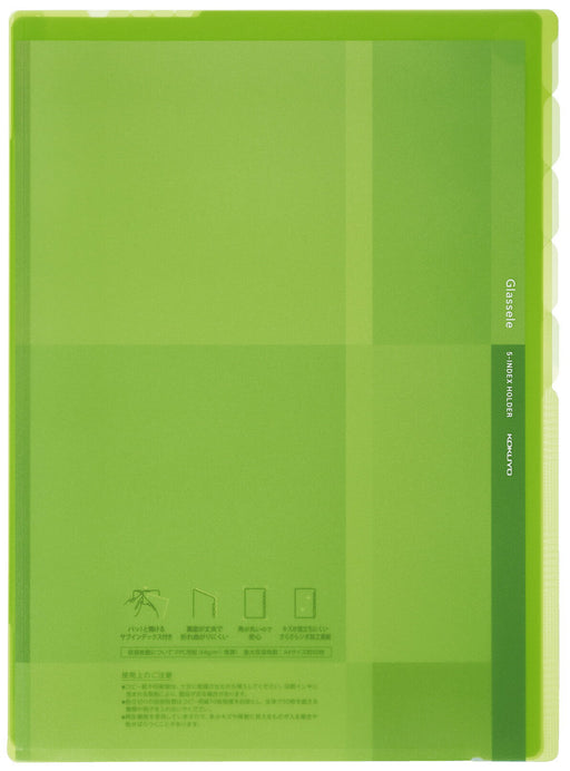 KOKUYO vetro 5 indici A4SLG Fu-GL750LG