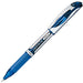 Pentel Gel Ink Kuglepen Energel 0,5 mm Sølv Tønde Blå Ink BLN55-C