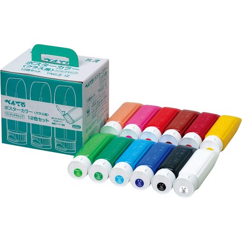 Pentel Poster couleur (pour la classe) 12 couleurs [1 boîte] YNG3-12
