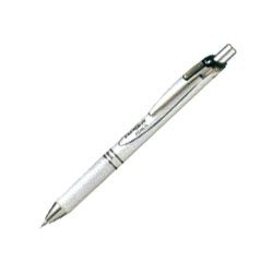 Pentel Mechanical Pencil Energel Sharp 0.5mm Pearl White Black Axis PL75-AW