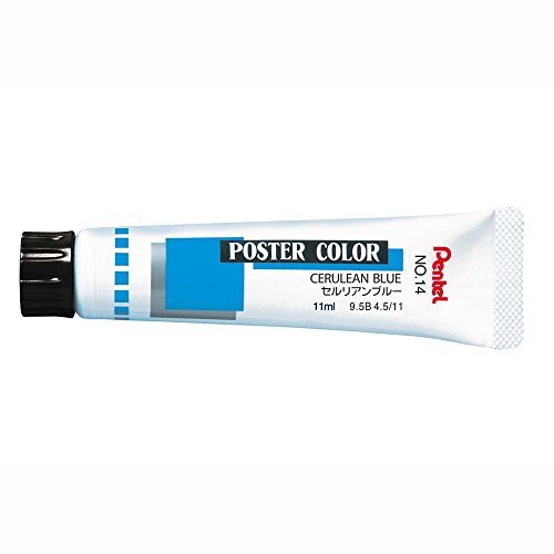 Pentel Poster Kleur Cerulean Blauw WPR-T14