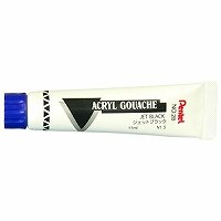 Pentel Guache Acrílico Jet Black WXR-T28