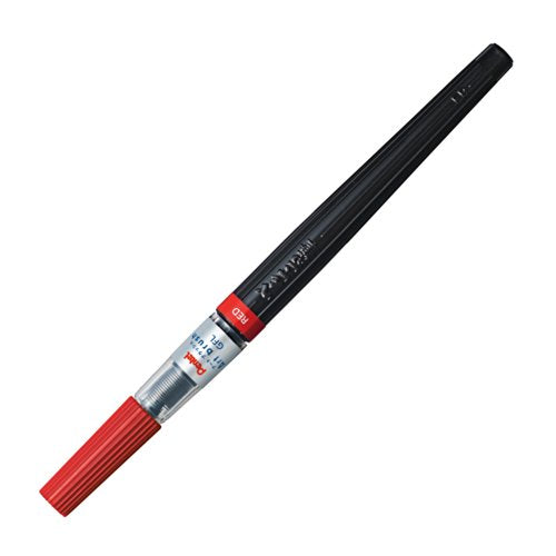 Pentel Berus Pen Berus Seni XGFL-102 Merah