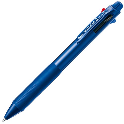 Pentel Ballpoint Pen Vicuna 4 Colors BXC45C Blue Axis