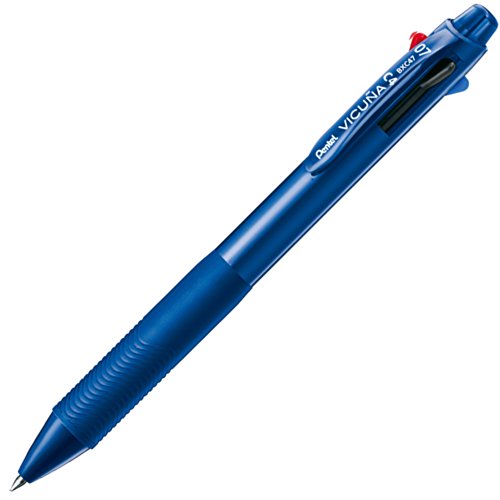 Pentel Ballpoint Pen Vicuna 4 Colors BXC47C Blue Axis