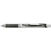 페테르 Pentel 노크식 에너지 ​​젤 0.3 BLN73-A 실버 축 블랙 잉크