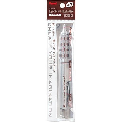 Pentel Mechanical Pencil Graph Gear 1000 XPG1013 0.3mm