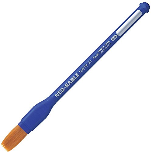 Pentel Packed Paint Brush Efde Neo Sable Flachpinsel Nr. 14 XZBNF-14
