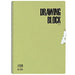Maruman F4 Schetsboek Olive Series Dik tekenpapier 20 vellen S84