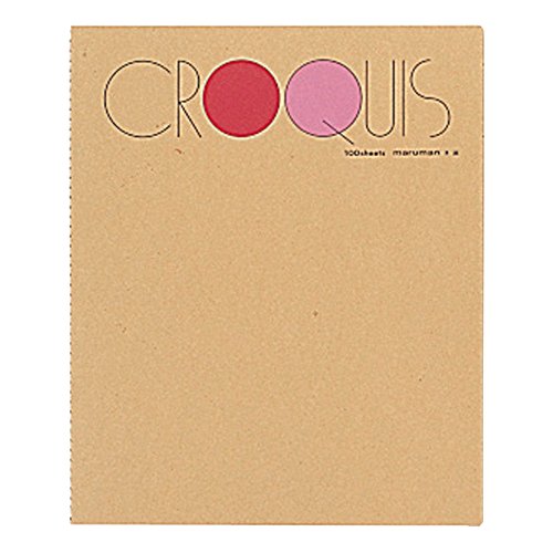 Libro Maruman Croquis Bianco Carta Croquis Rossa SM-01