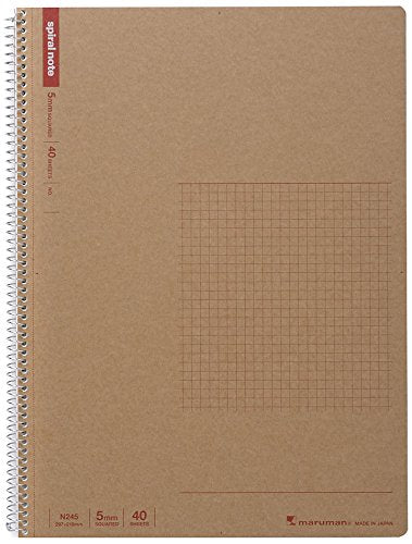 Maruman A4 Spiral Notebook 40 Sheets N245