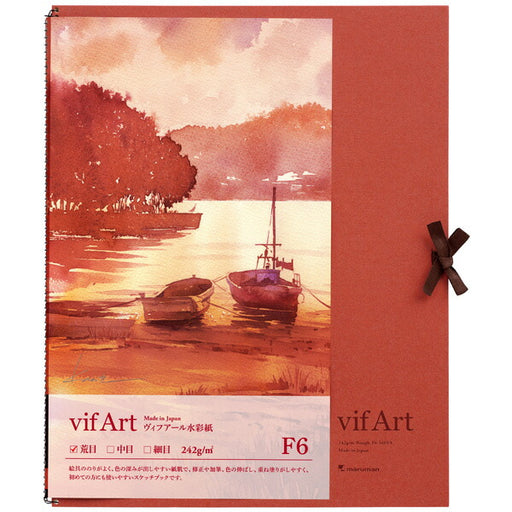 S16VA Maruman Vifuar aquarelpapier grof S16VA F6 Maruman 4979093116188