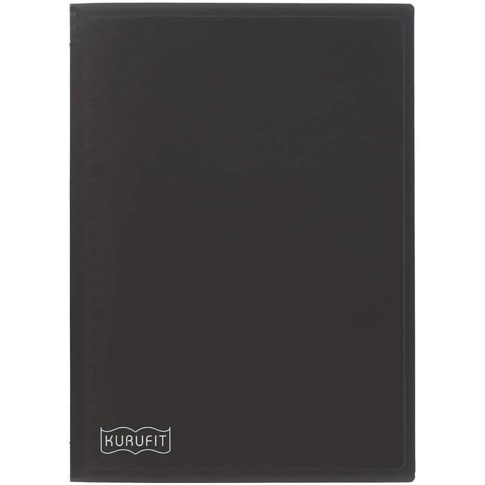 Maruman Binder Kurufit B5 Plastic Binder F020-05 (Sort)