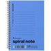 Maruman Spiral Notebook 6mm linet A6 Blå N670A-02