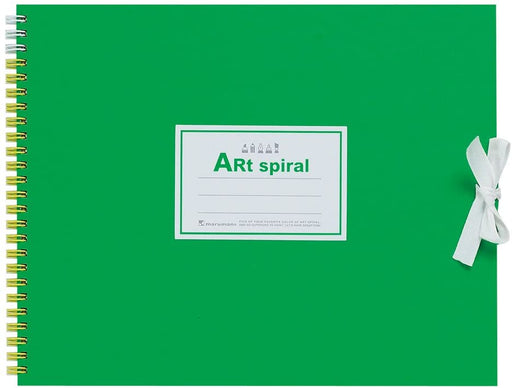 Maruman Sketchbook Art Spiral F3 Carta da disegno spessa 24 fogli Verde S313-33 4979093313334