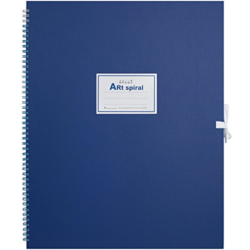 Maruman F6 Sketchbook Art Spiral 24 fogli di carta da disegno spessa blu S316-02