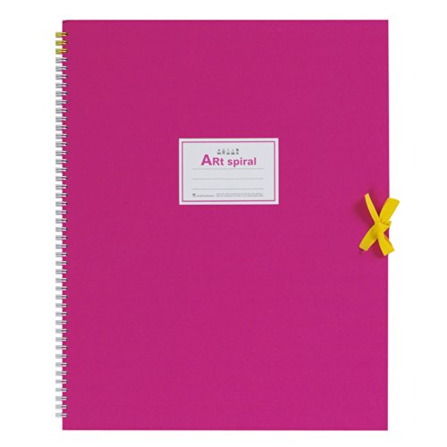 Maruman F6 Sketchbook Art Spiral 24 fogli di carta da disegno spessa rosa S316-08