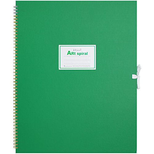 Maruman F6 Schetsboek Art Spiral 24 Vellen Dik Tekenpapier Groen S316-33